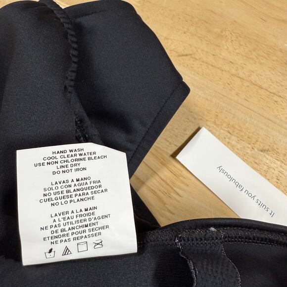 Magicsuit NWT Laguna Beach Coco Zip Front One Piece Swimsuit Black Size 10 - Picture 7 of 12